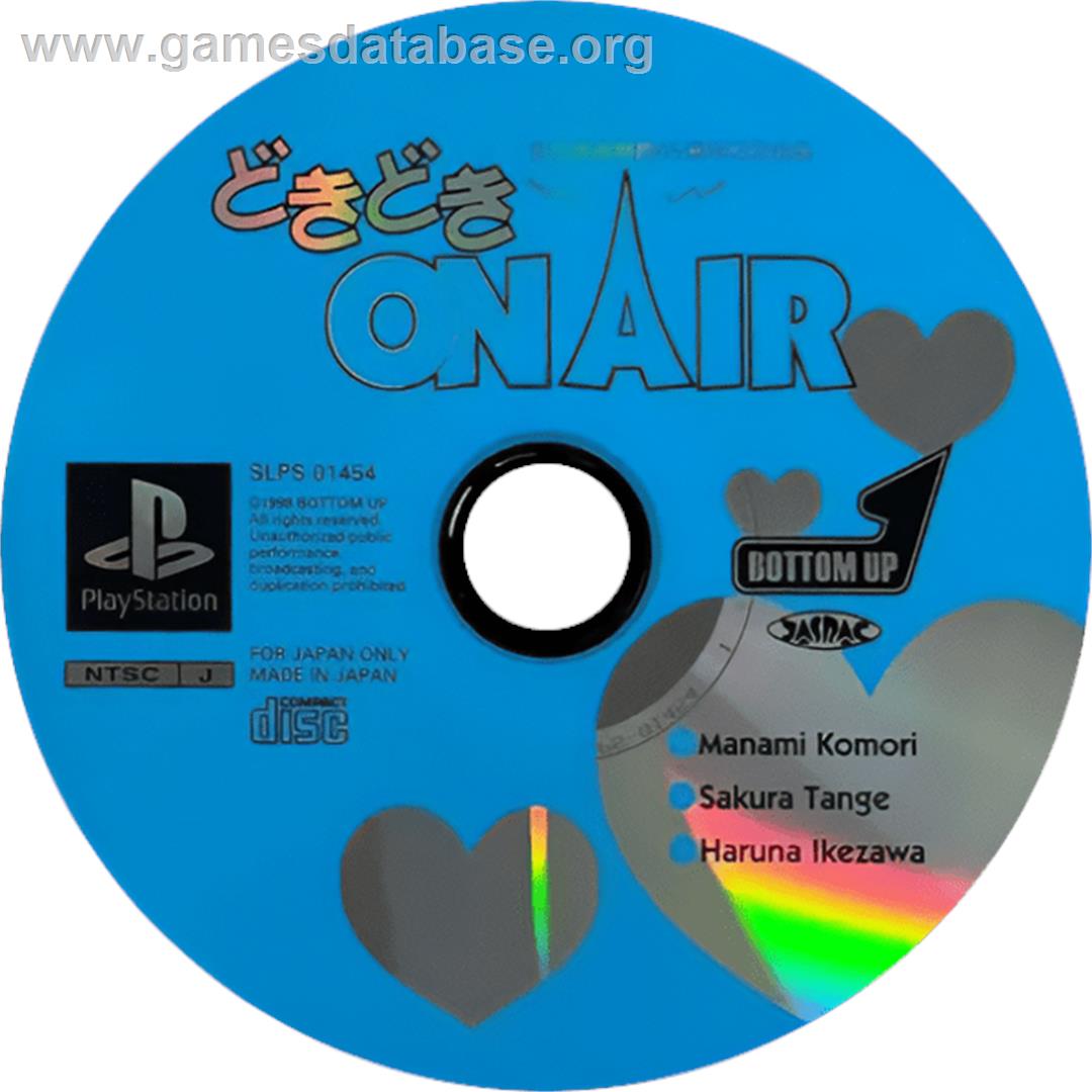 Doki Doki On Air - Sony Playstation - Artwork - Cartridge